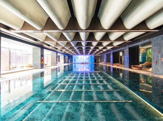 海东网站建设西安W酒店泳池